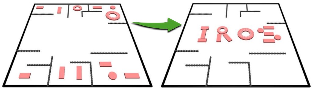 IROS formation start to goal